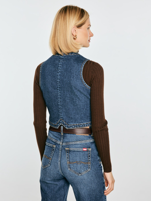 Dámska bunda jeans LILU 508